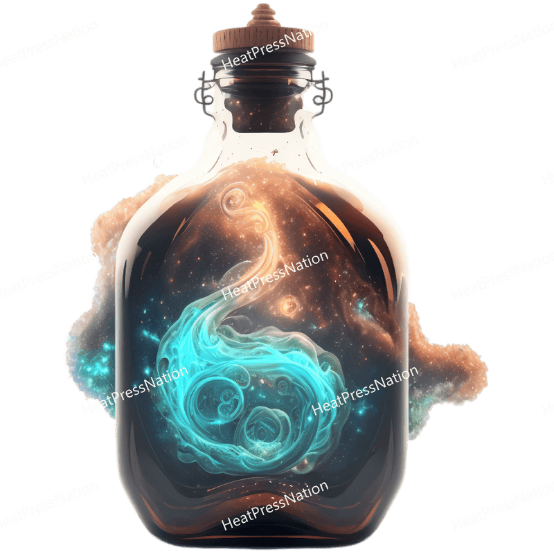 Fantasy Mystic Bottle Design