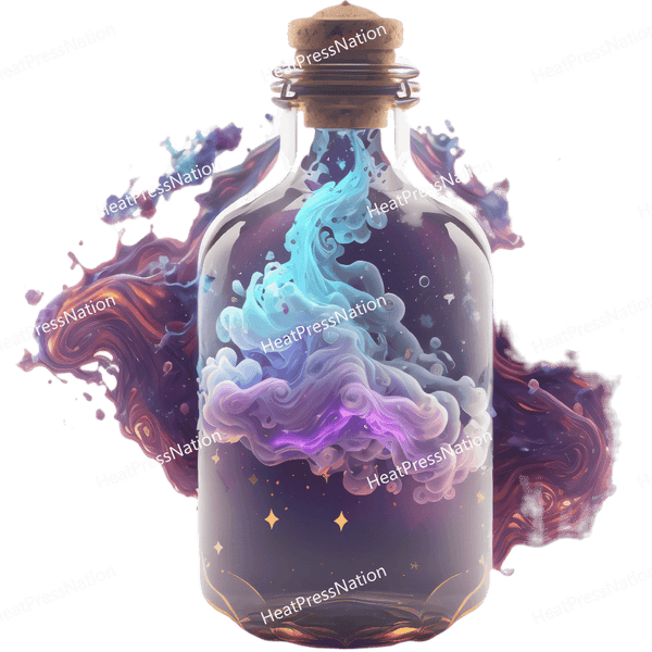 Fantasy Potion Bottle Design