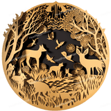 Wildlife Cutout Design - HeatPressNation