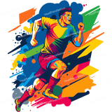 Splatter Running Design - HeatPressNation