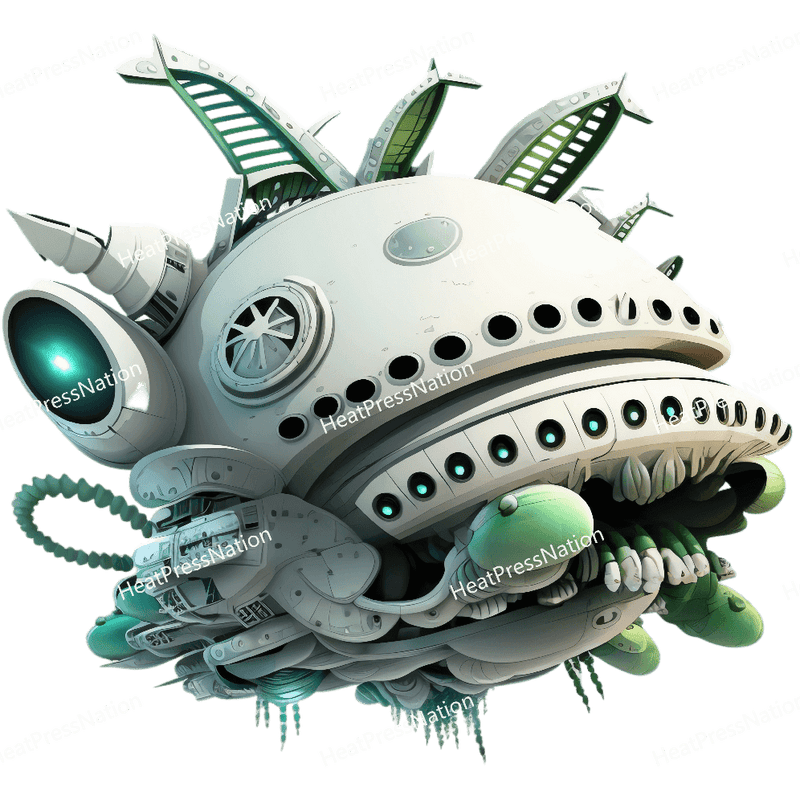 Futuristic Spaceship Design