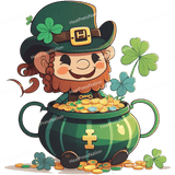 Happy Pot of Gold Design - HeatPressNation
