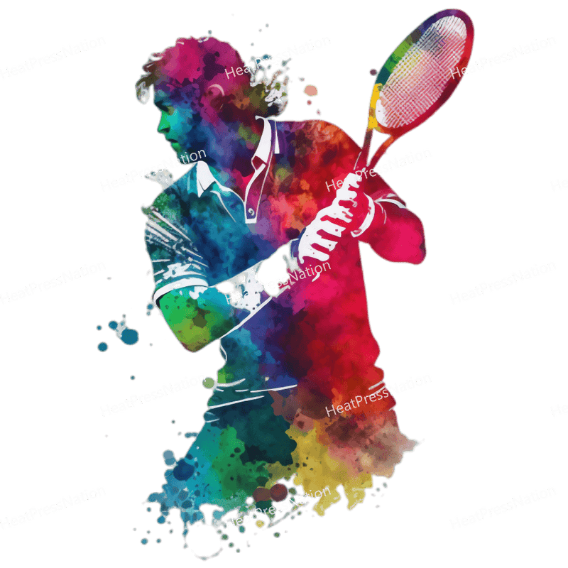 Splatter Tennis Design