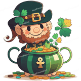 Smiling Pot of Gold Design - HeatPressNation
