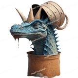 Bucket Dragon Design - HeatPressNation