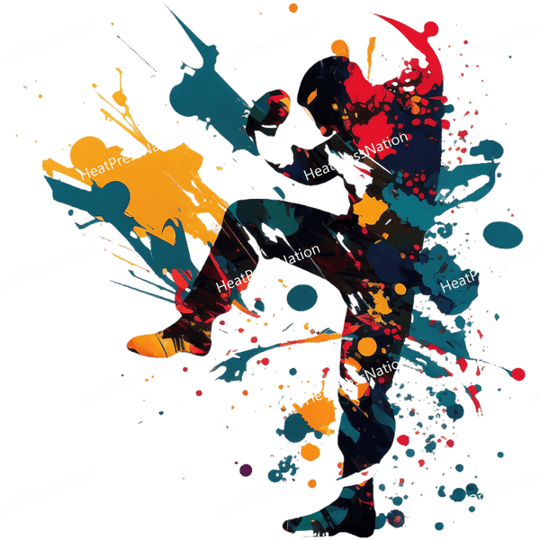 Splatter Kickboxing Design