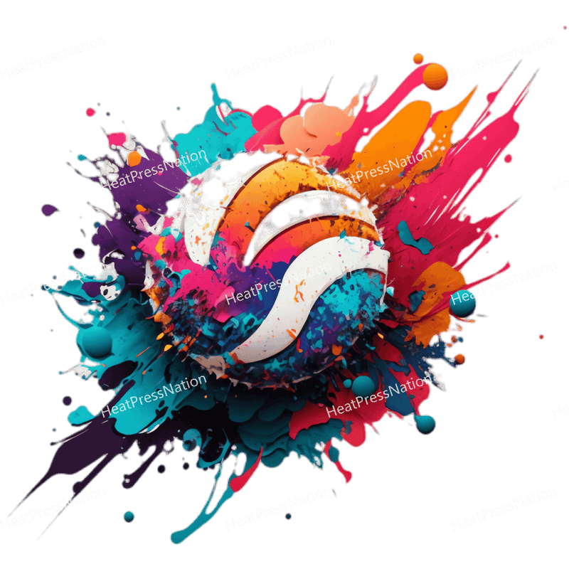 Splatter Volleyball Design