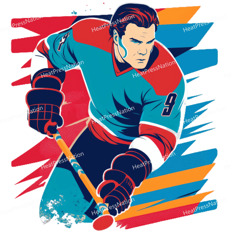Splatter Hockey Design