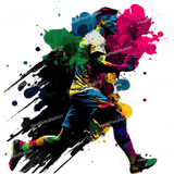 Splatter Jogging Design
