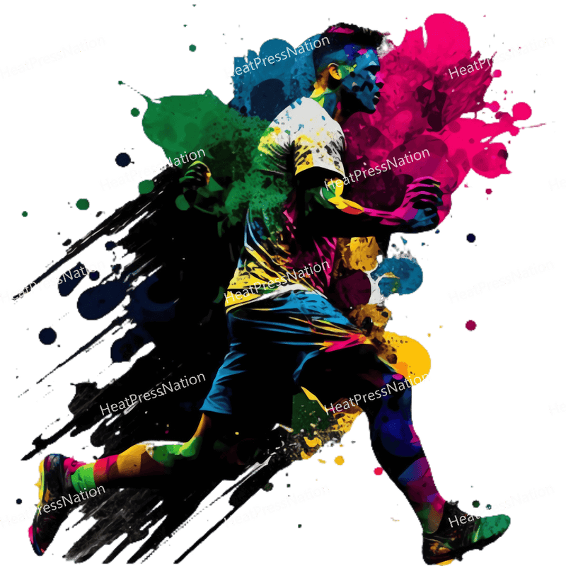 Splatter Jogging Design