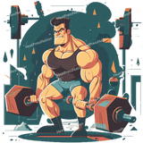Gym Workout Design - HeatPressNation
