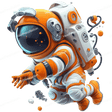 Flying Astronaut Design - HeatPressNation
