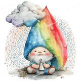 Raining Gnome Design - HeatPressNation