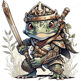 Frog Knight Design - HeatPressNation