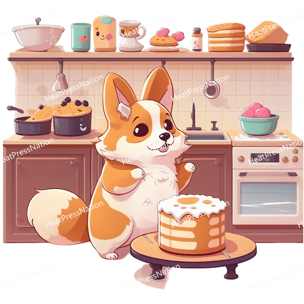 Dog Baker Design - HeatPressNation