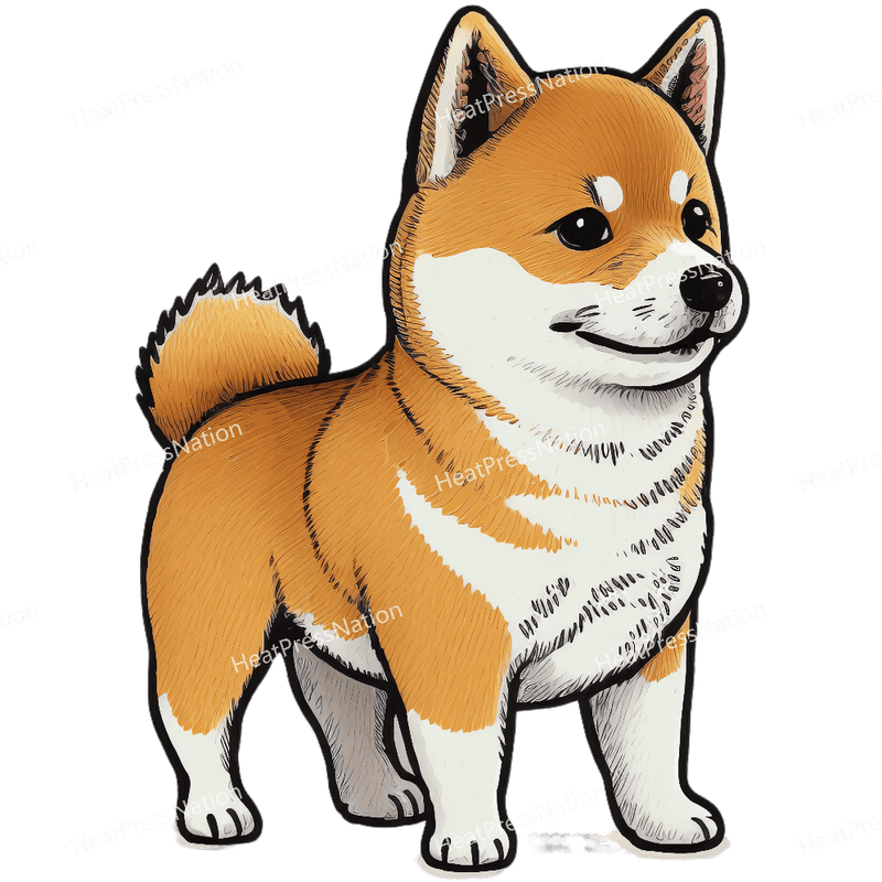 Shiba Dog Design