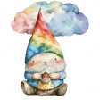 Gnome Rainbow Design - HeatPressNation