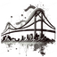 Monochrome Long Bridge Design
