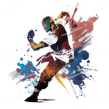 Splatter Martial Arts Design - HeatPressNation