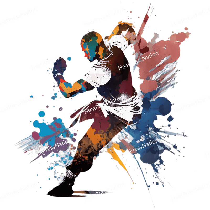 Splatter Martial Arts Design