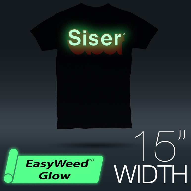 Siser Glitter Iron On HTV For Garments (T-Shirts) 15 Inches x 12 Inches