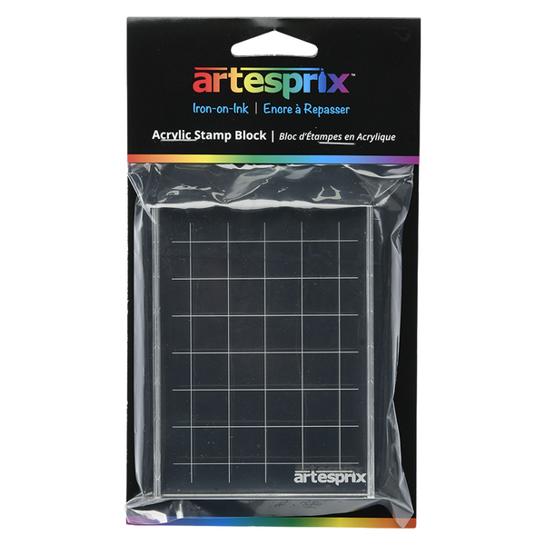 Artesprix Acrylic Sublimation Stamp Block - 3" x 3.875"