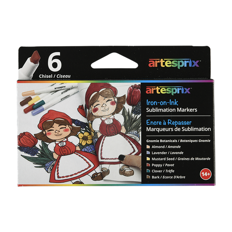 Artesprix Black Sublimation Markers - Pack