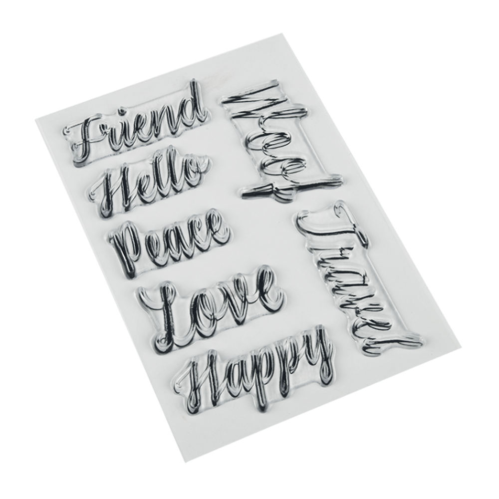 Artesprix Sublimation Stamps - Hand Lettered Basics - 4" x 6" - HeatPressNation