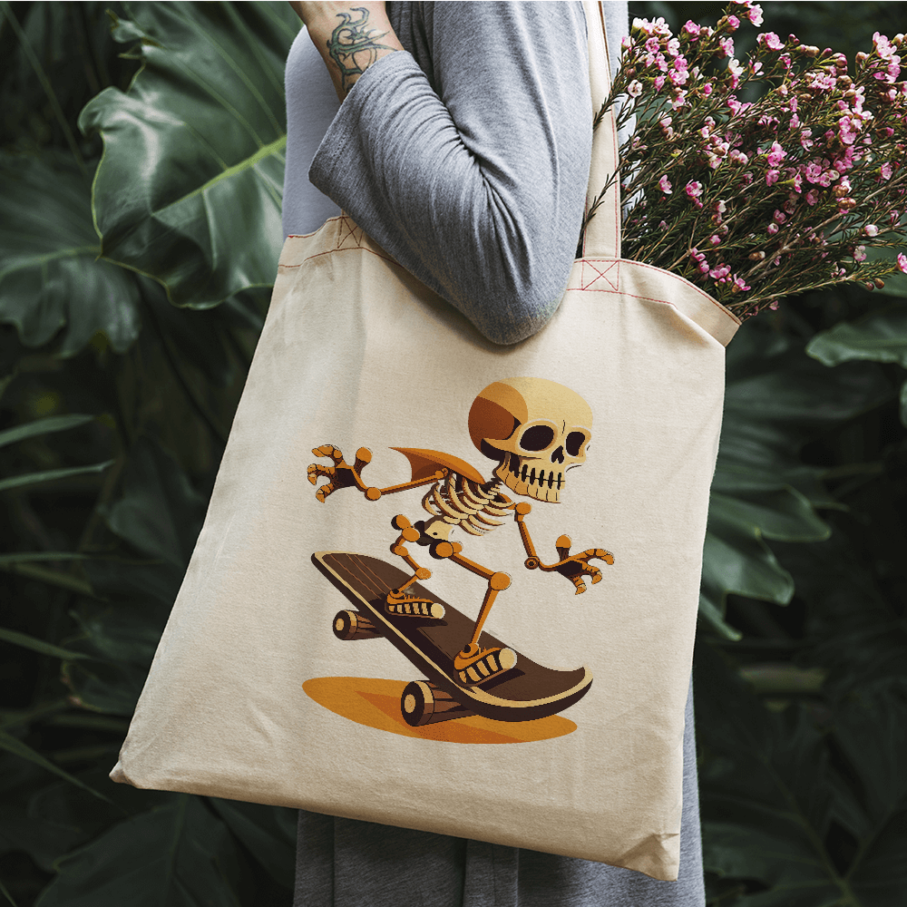 Skateboarding Skeleton Design - HeatPressNation