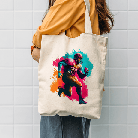 Splatter Football Player Design - HeatPressNation