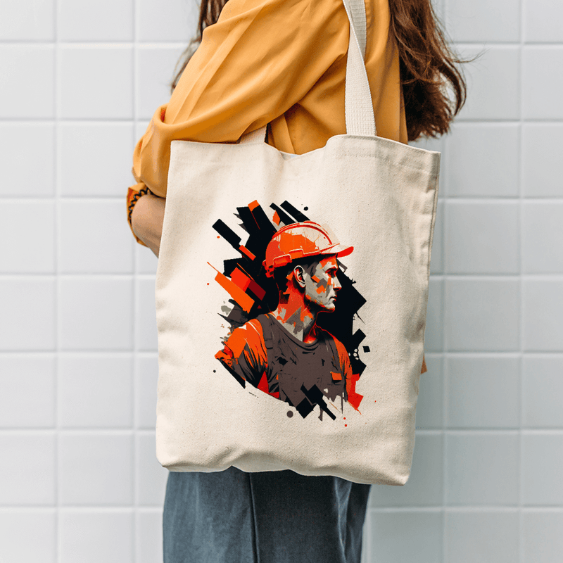 Splatter Construction Red Design