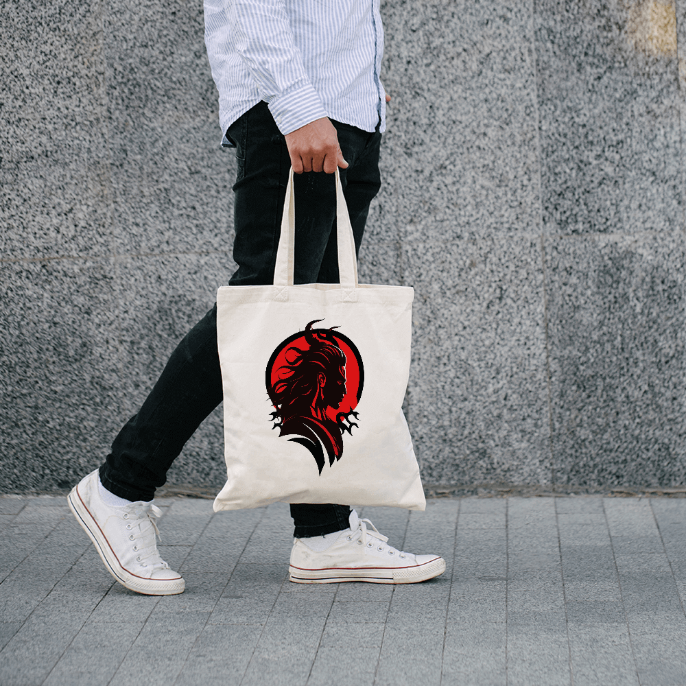 Red and Black Warrior Design - HeatPressNation