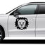 Blocky Lion Vector Design