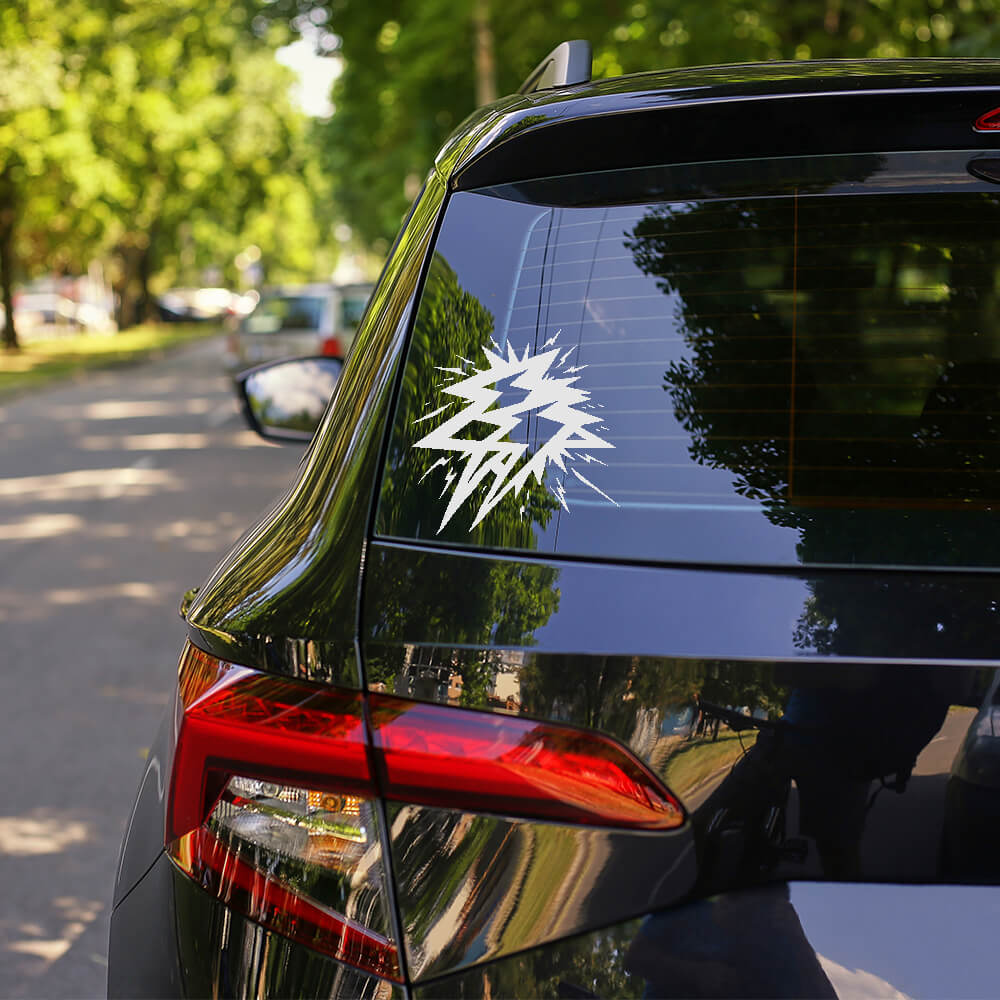 Shock Lightning Bolt Vector Design - HeatPressNation