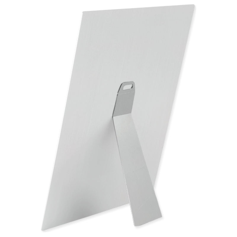 ChromaLuxe Small Metal Easel for Sublimation Photo Panels : 5.5" x 1.994" - 10 Pack