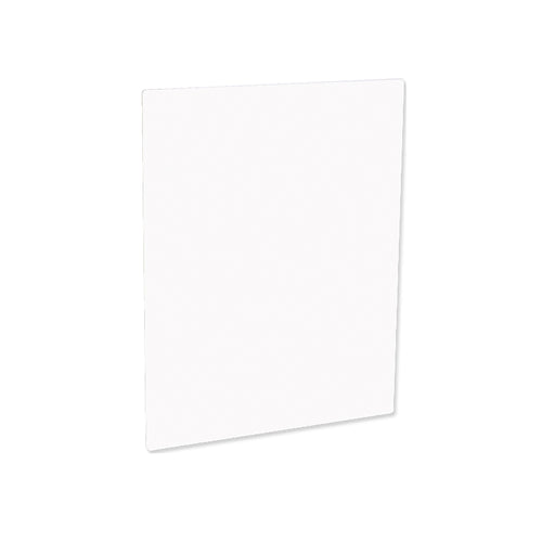 ChromaLuxe Sublimation Blank Photo Panel : Gloss White : 8" x 10" - 5 Pack