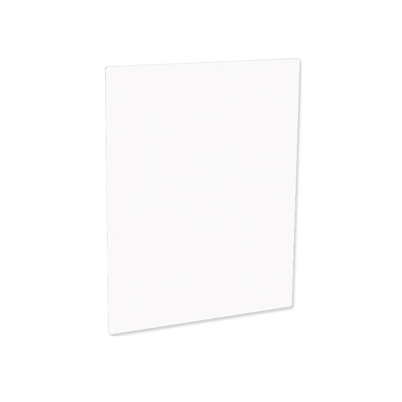 MR.R 10 Pieces 8x12 inch Sublimation Blanks Aluminum Metal Board Matte Pure White Photo Blanks Aluminum Sheet Sign Blanks Aluminum Plate for