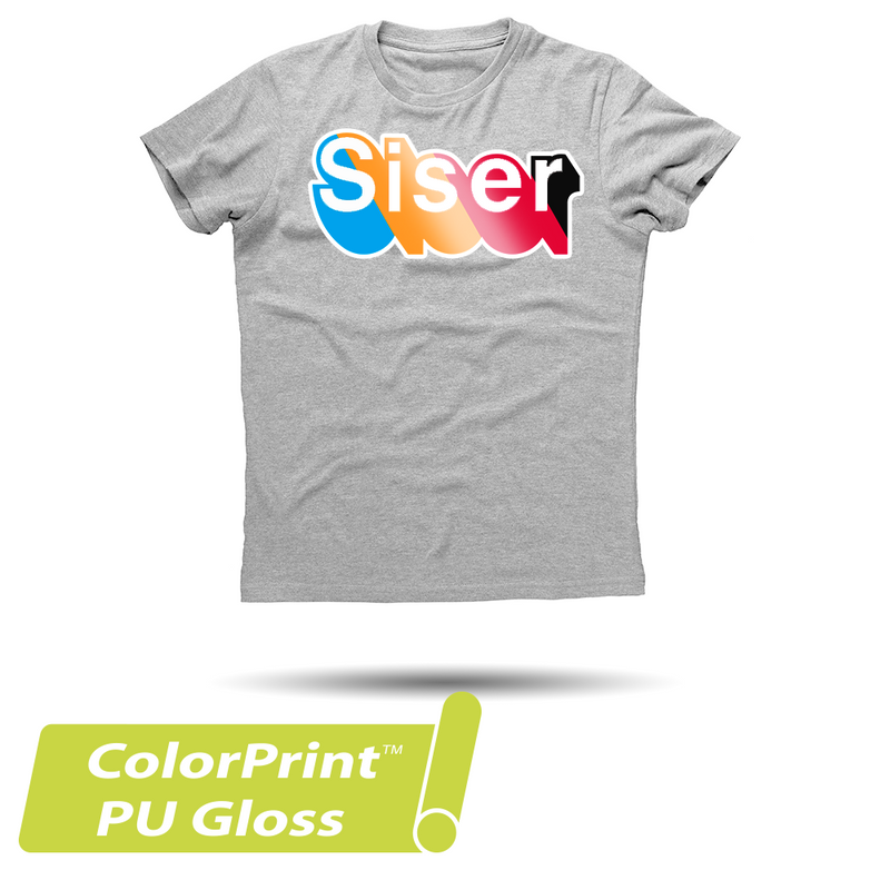 Siser ColorPrint PU Gloss Print & Cut Heat Transfer Vinyl