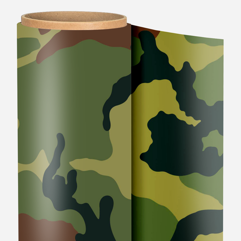 Siser EASYPATTERNS Heat Transfer Vinyl Camo Green