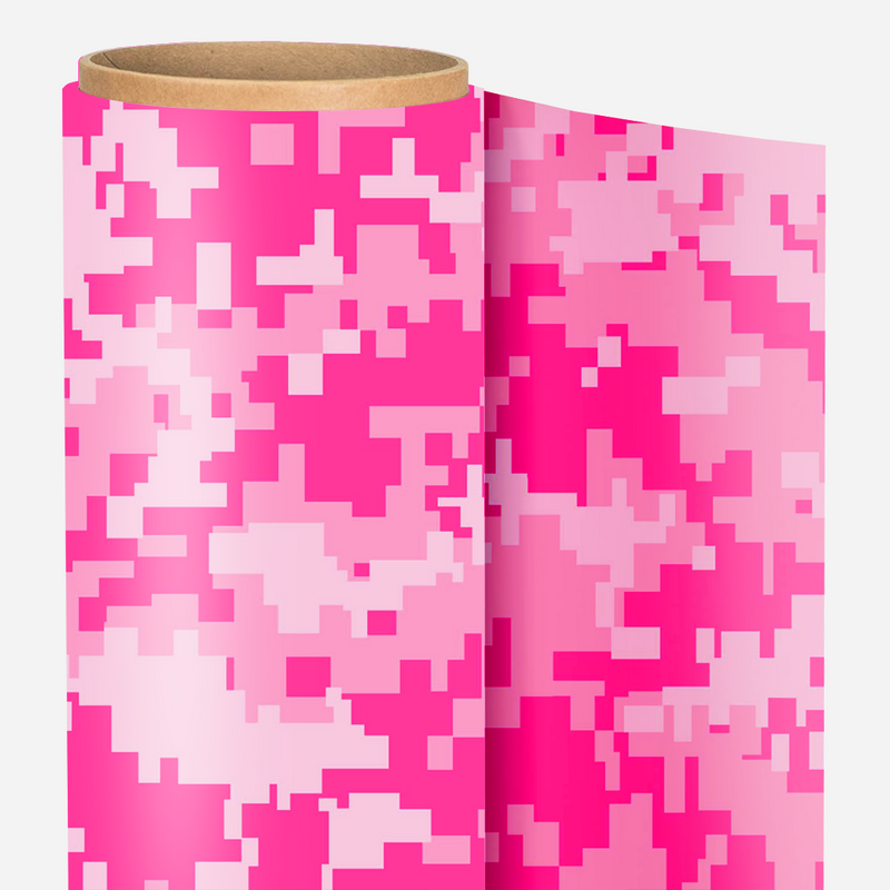 Siser EASYPATTERNS Heat Transfer Vinyl Digi Camo Pink