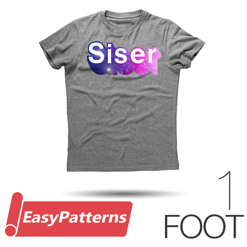 Siser EASYPATTERNS Heat Transfer Vinyl - 12" x 1 Foot