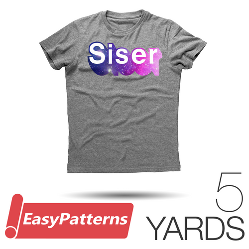 Siser EASYPATTERNS Heat Transfer Vinyl - 12" x 5 Yards