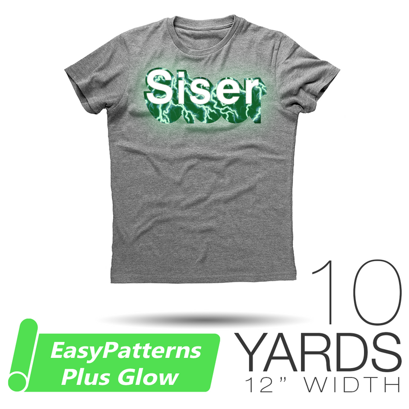 Siser EasyPatterns Plus Glow Heat Transfer Vinyl - 12" x 10 Yards