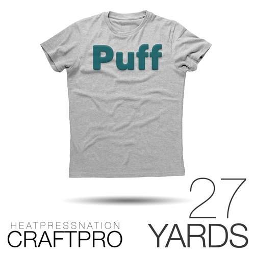 HPN CraftPro Puff Heat Transfer Vinyl - 19.5" x 27 Yards