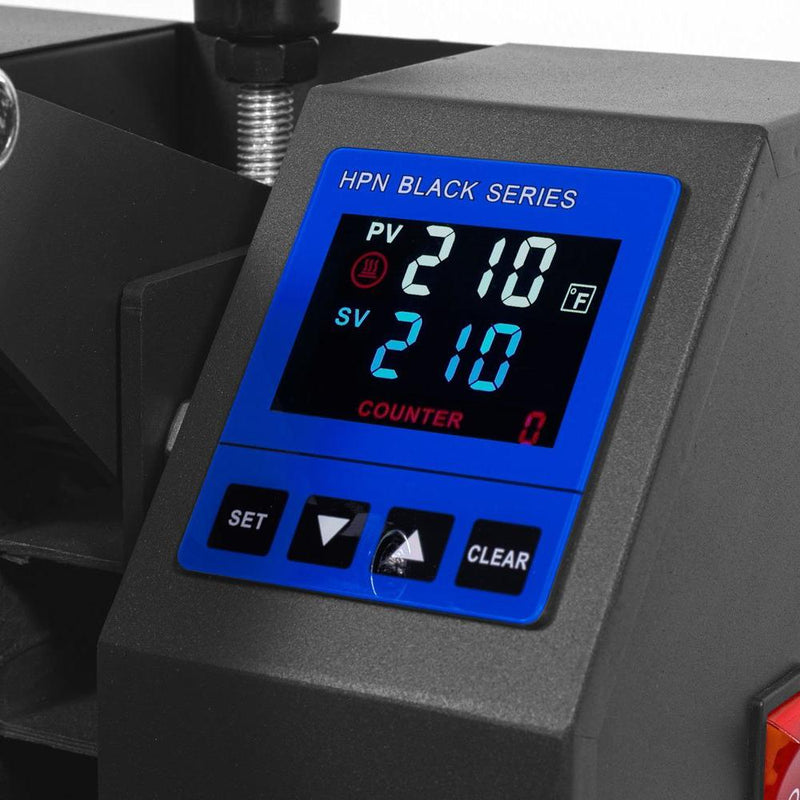 HPN Black Series 15" x 15" High Pressure Heat Press Machine