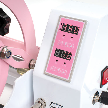 HPN CraftPro Mug and Tumbler Transfer Machine Heat Press : Pink