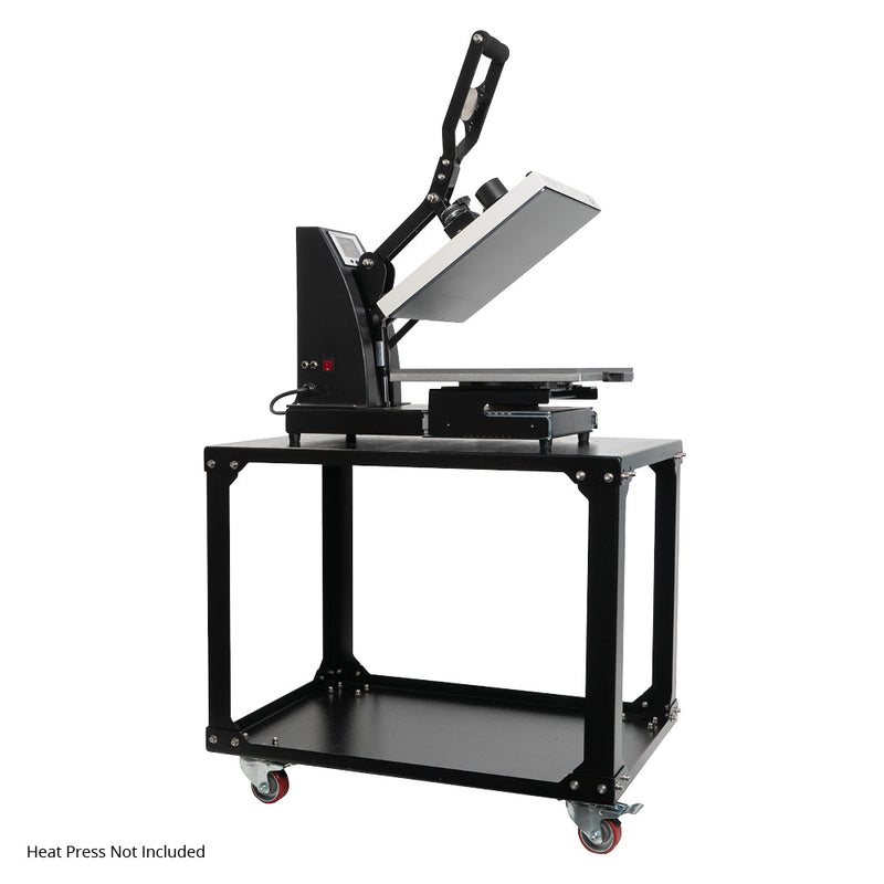 HeatPressNation Universal Heat Press Stand with Wheels