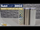 HPN SubliCraft Sublimationsbecher aus Edelstahl mit Strohhalm, 914 ml, schmal, silberfarben 