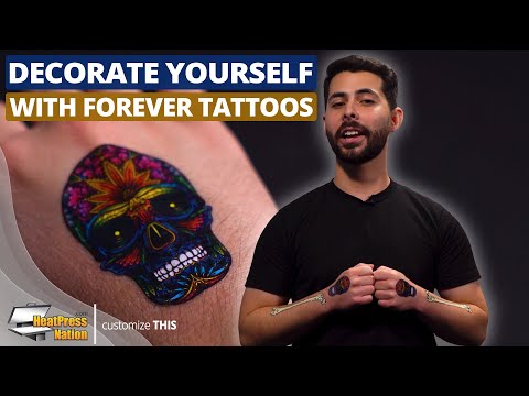 FOREVER Laser Tattoo Papier - A4 - 100 Blatt