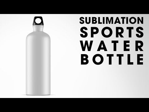 Sublimation Water Bottle White, 600ml, 48 each